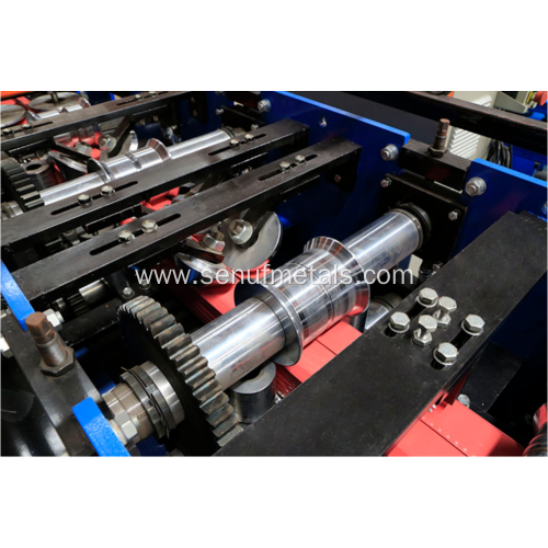 Rectangular rainwater downpipe roll forming machine for sale